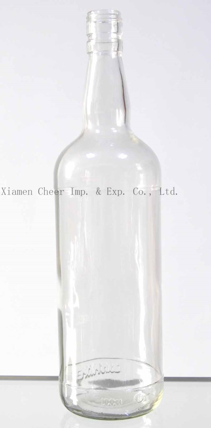 1000ml stiklinės viskio butelis (PT1000-1277)