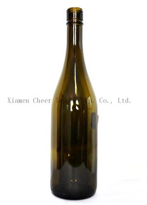 750ml stiklo žalia Bordo butelis (PT750-0118E)