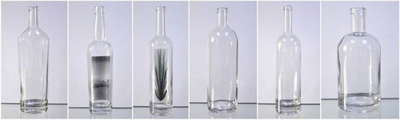 Kinijos stiklo butelių gamintojas Luxe Tequila stiklo butelis 700ml