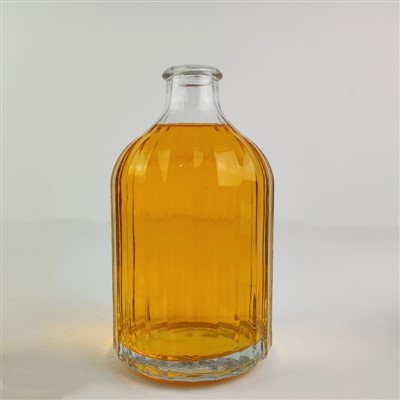 Gamintojo aukštos kokybės 700 ml stiklinio butelio svoris viskiui